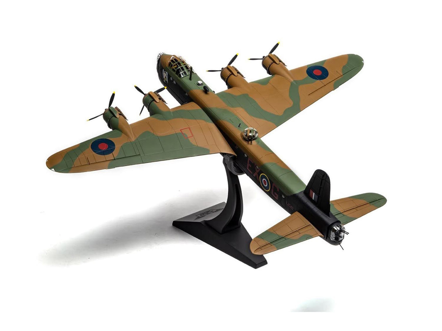 Short Stirling Bomber Aircraft "LJ542 EX-G The Gremlin Teaser RAF No.199 Squadron North Creake" (1944) Royal Air Force "The Aviation Archive" Series 1/72 Diecast Model by Corgi