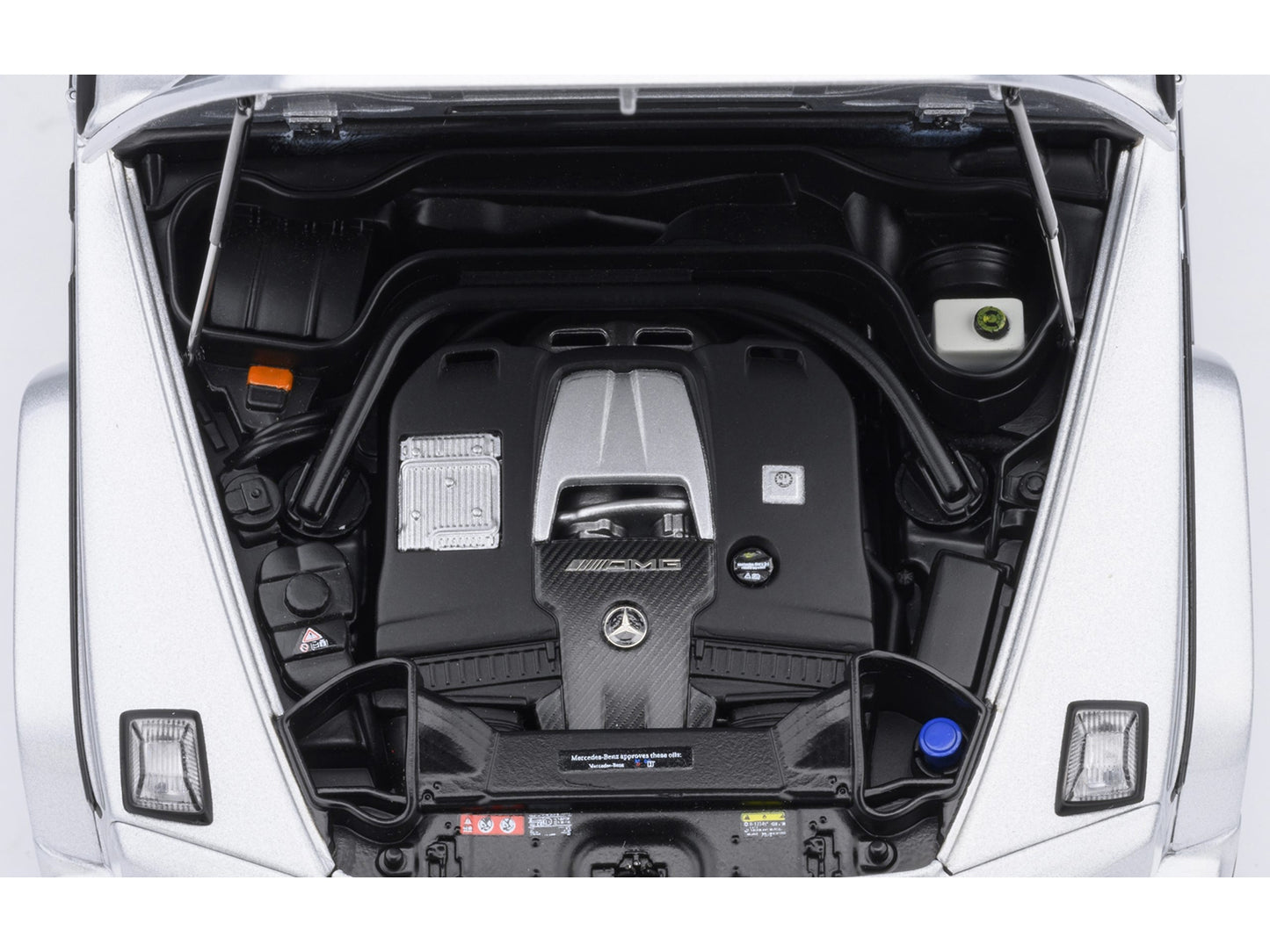 2019 Mercedes-Benz AMG G63 Iridium Silver Metallic 1/18 Model Car by Autoart