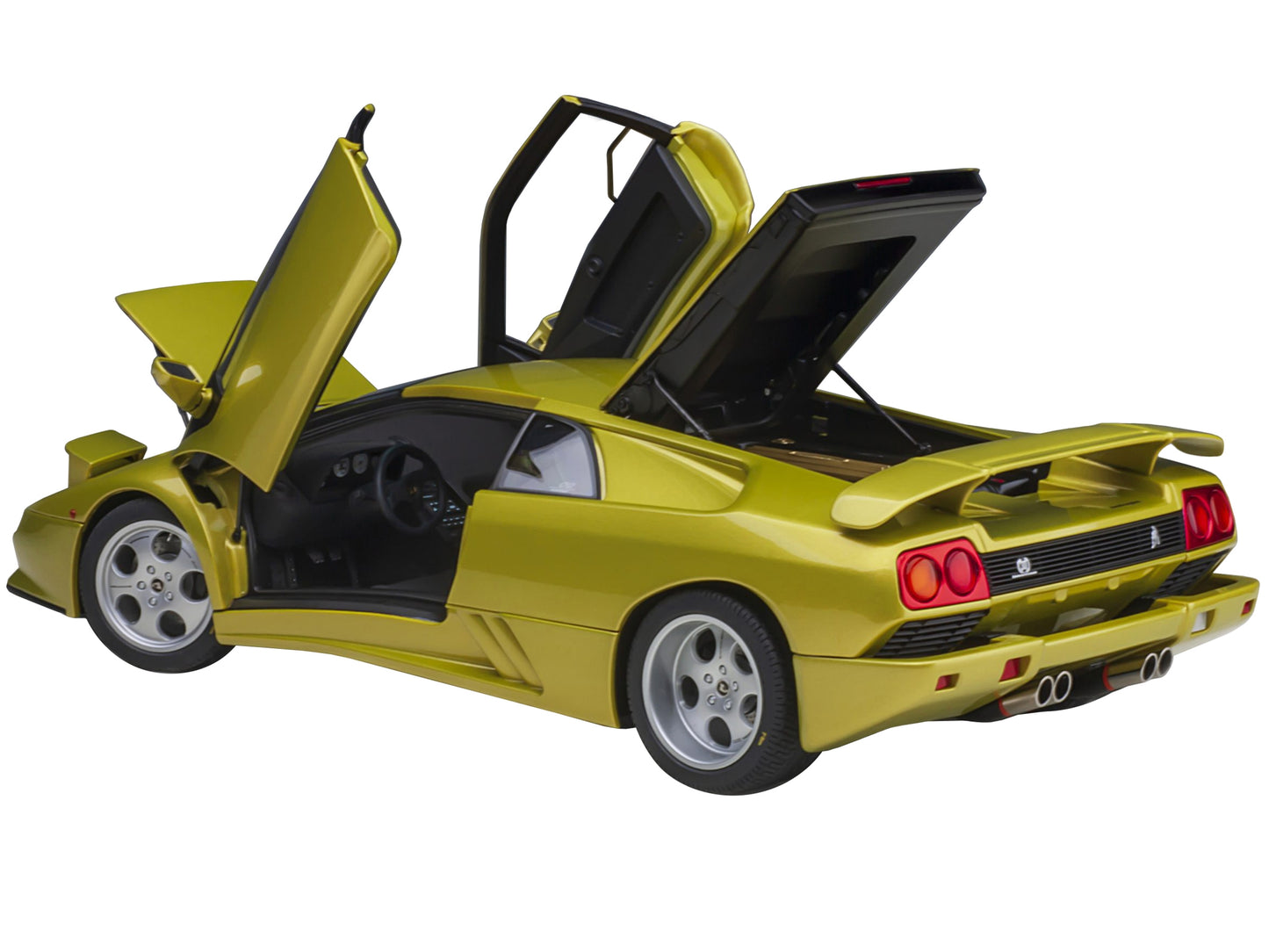 Lamborghini Diablo SE30 Giallo Spyder Yellow Metallic 1/18 Model Car by Autoart