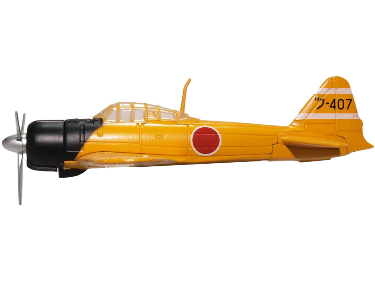 Mitsubishi Zero A6M2-21 Fighter Aircraft "Training Aircraft - Imperial Japanese Navy" (1944) "Oxford Aviation" Series 1/72 Diecast Model Airplane by Oxford Diecast Oxford Diecast