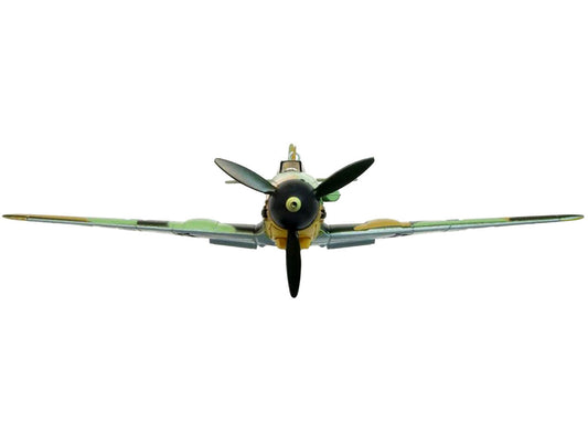 Messerschmitt Bf 109F-4 Fighter Plane "Ofw. Eberhard von Boremski 9/JG3 Eastern Front" (1942) "Oxford Aviation" Series 1/72 Diecast Model Airplane by Oxford Diecast Oxford Diecast
