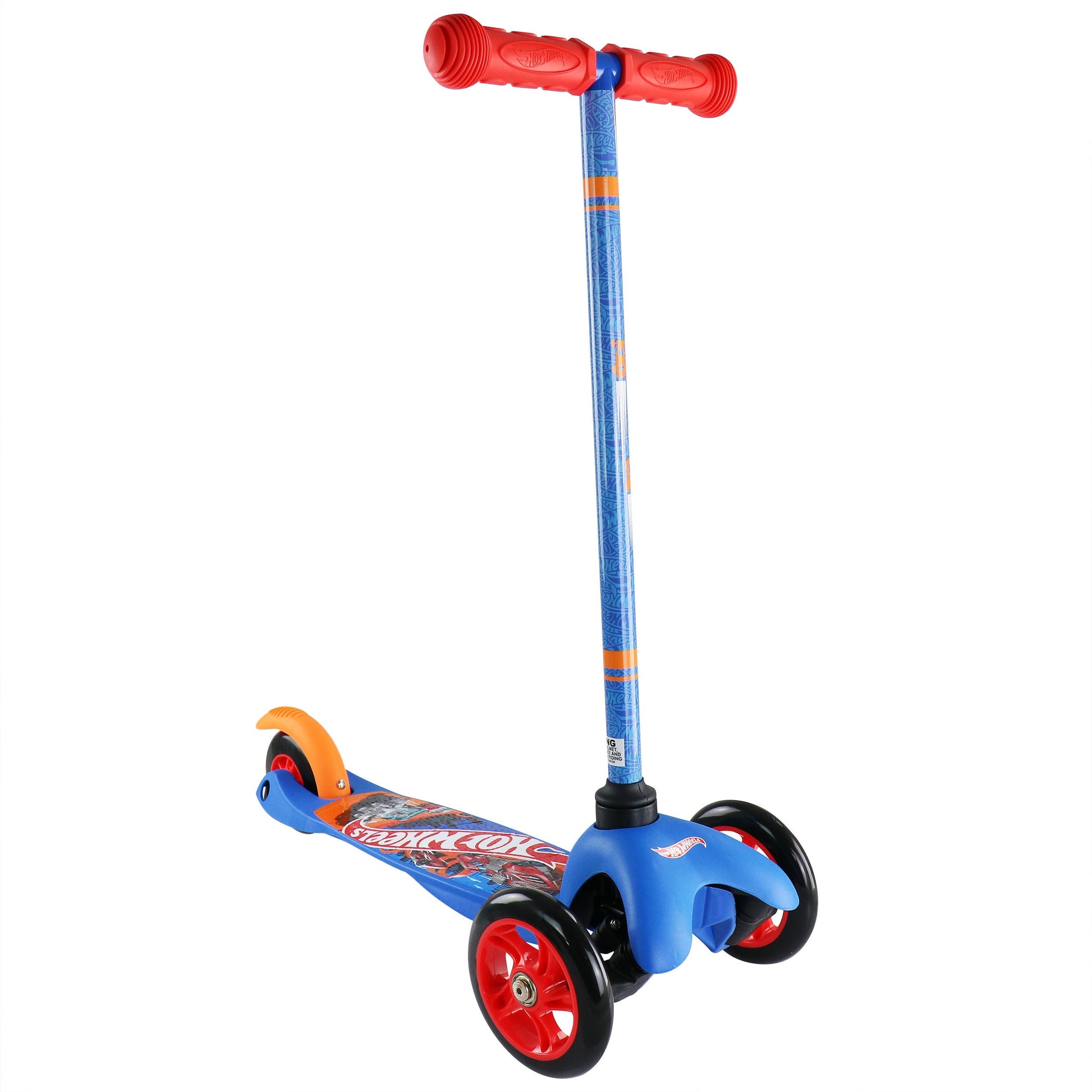 Hot Wheels Tilt and Turn 3 Wheel Scooter W2B
