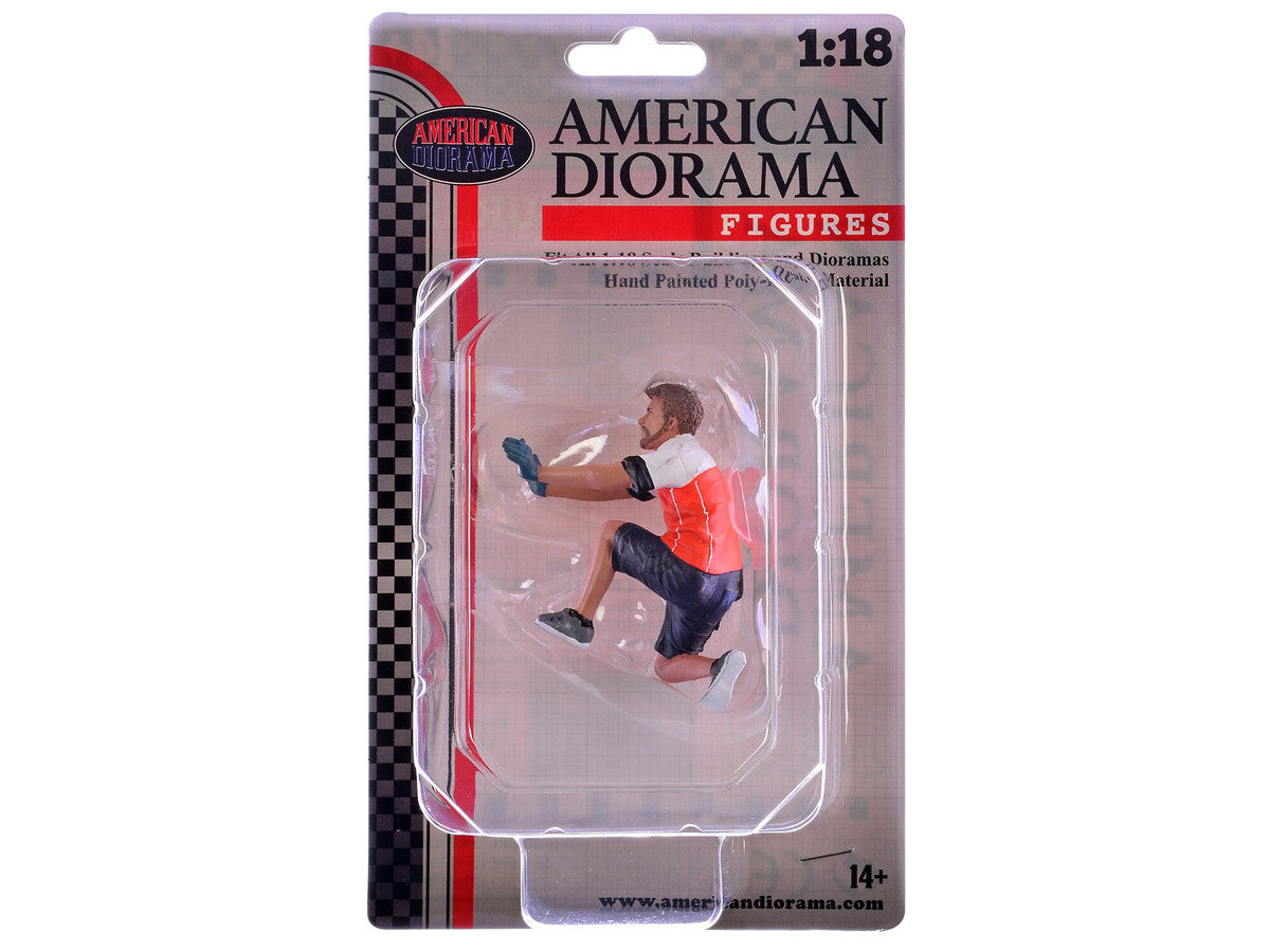 "Race Crew" Figure #1 for 1/18 scale models by American Diorama American Diorama