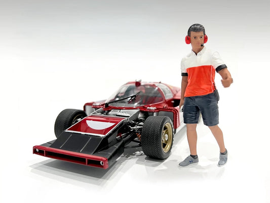 "Race Crew" Figure #2 for 1/24 Scale Models by American Diorama American Diorama