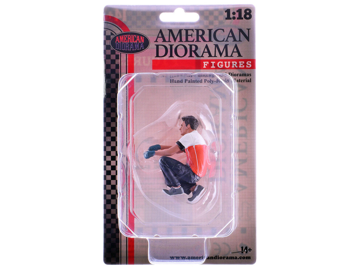 "Race Crew" Figure #5 for 1/18 scale models by American Diorama American Diorama