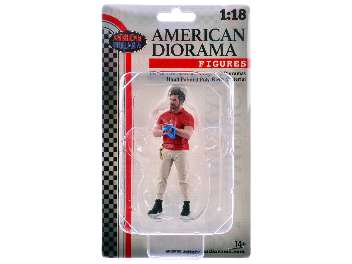 "Muscle Mechanics" Figure #2 for 1/18 Scale Models by American Diorama American Diorama