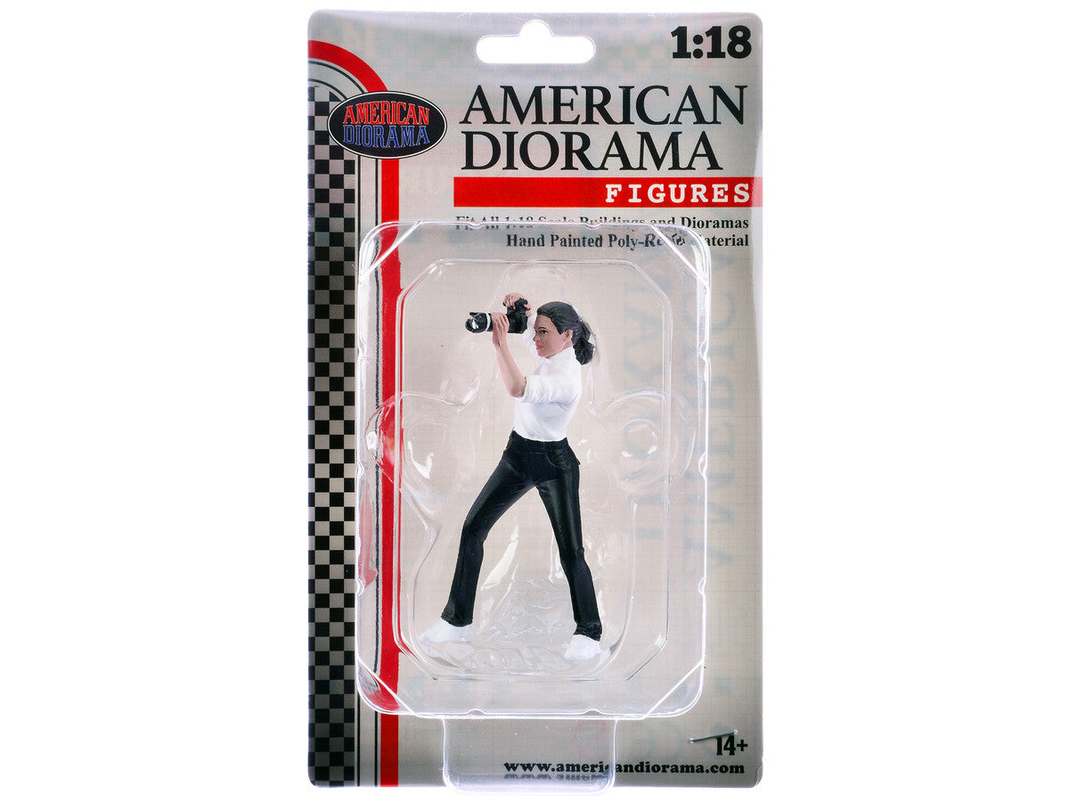 "Photographers" Figure #2 for 1/18 Scale Models by American Diorama American Diorama