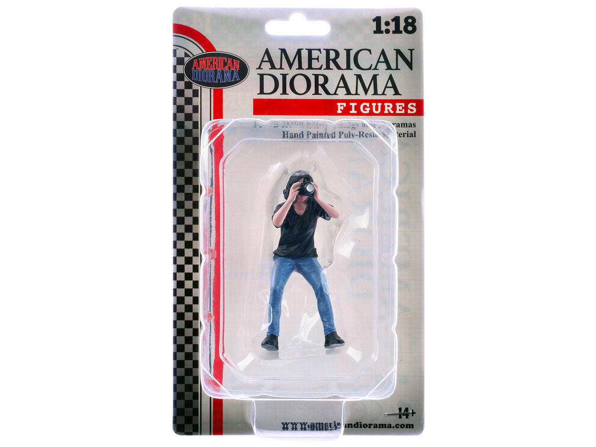 "Photographers" Figure #4 for 1/18 Scale Models by American Diorama American Diorama