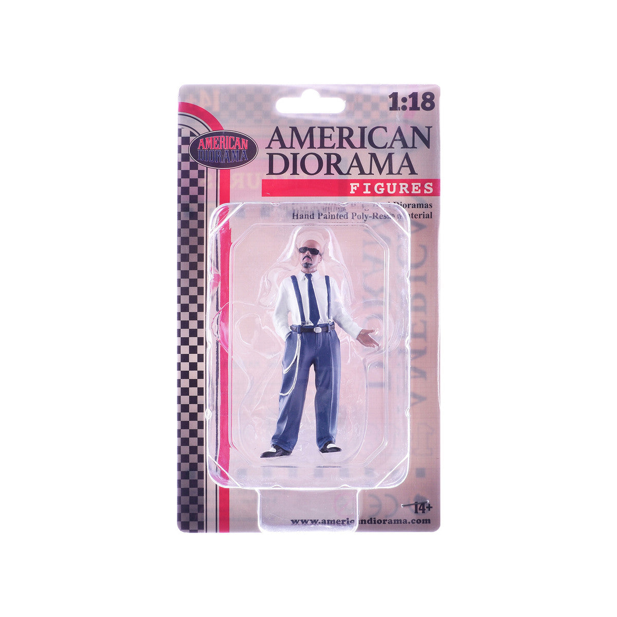"Hanging Out 3" Figure #1 for 1/18 Scale Models by American Diorama American Diorama