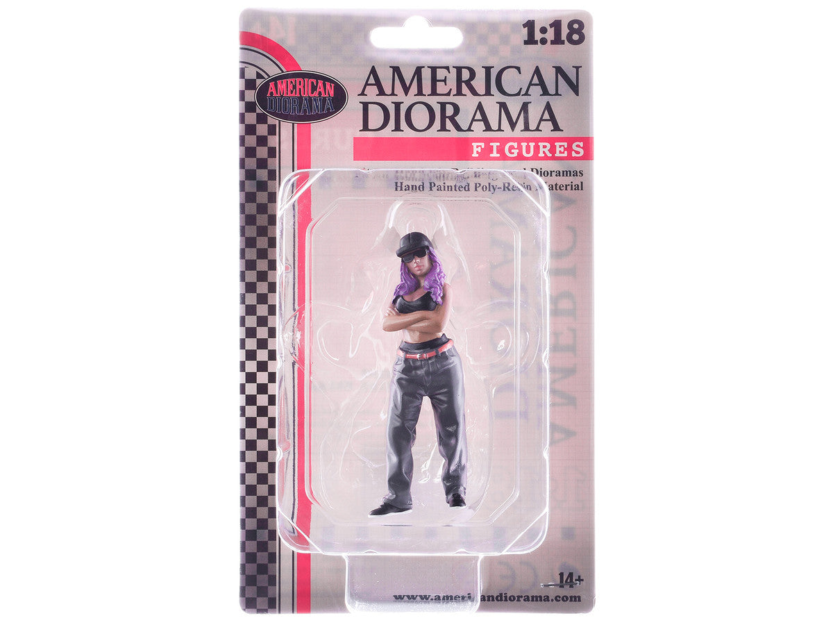"Hanging Out 3" Figure #2 for 1/18 Scale Models by American Diorama American Diorama