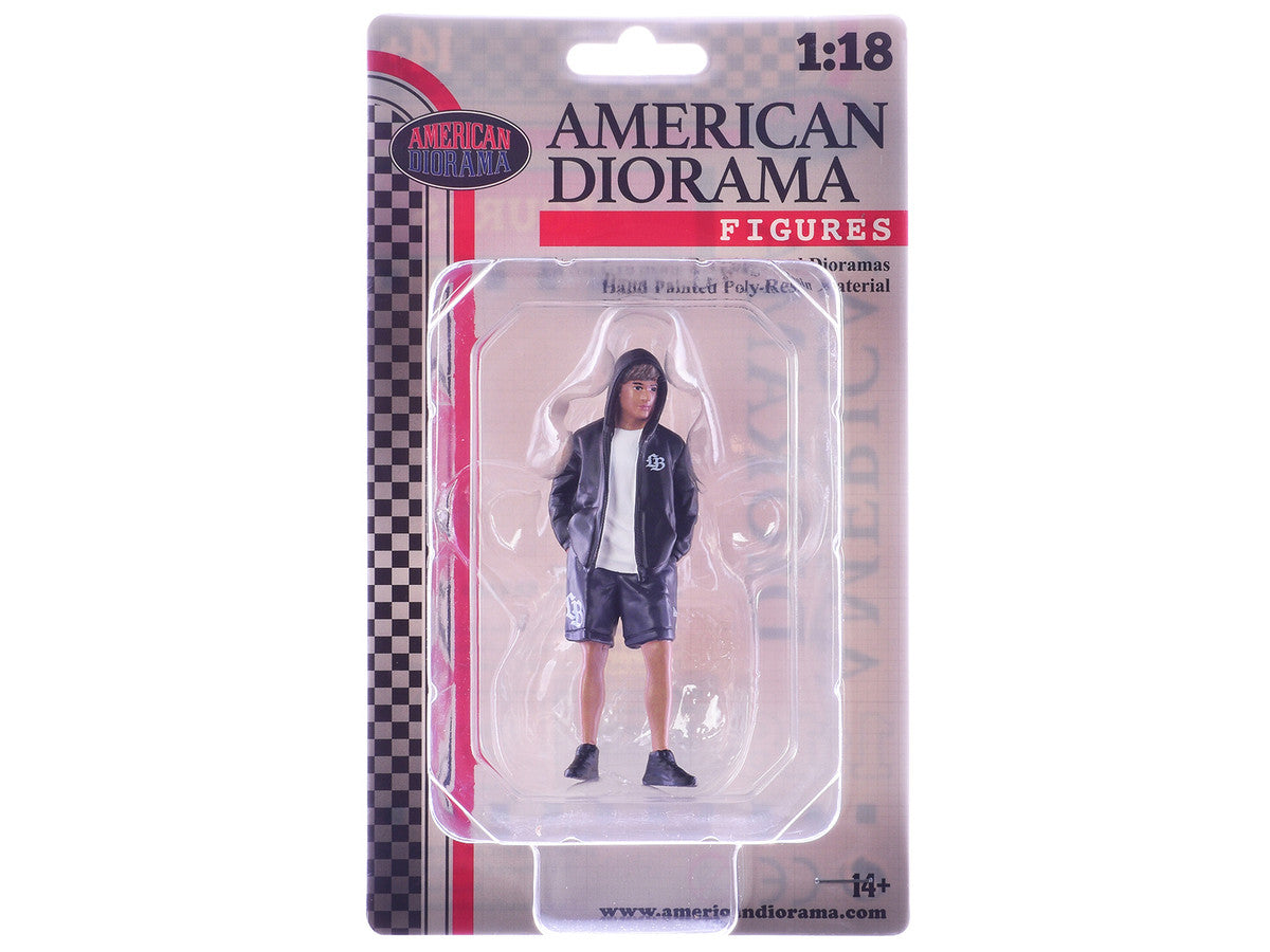 "LB Nation" Figure #2 for 1/18 Scale Models by American Diorama American Diorama
