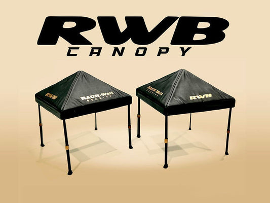 "RWB (RAUH-Welt BEGRIFF)" Canopy 2 Piece Set Black Limited Edition for 1/64 Scale Models by American Diorama American Diorama