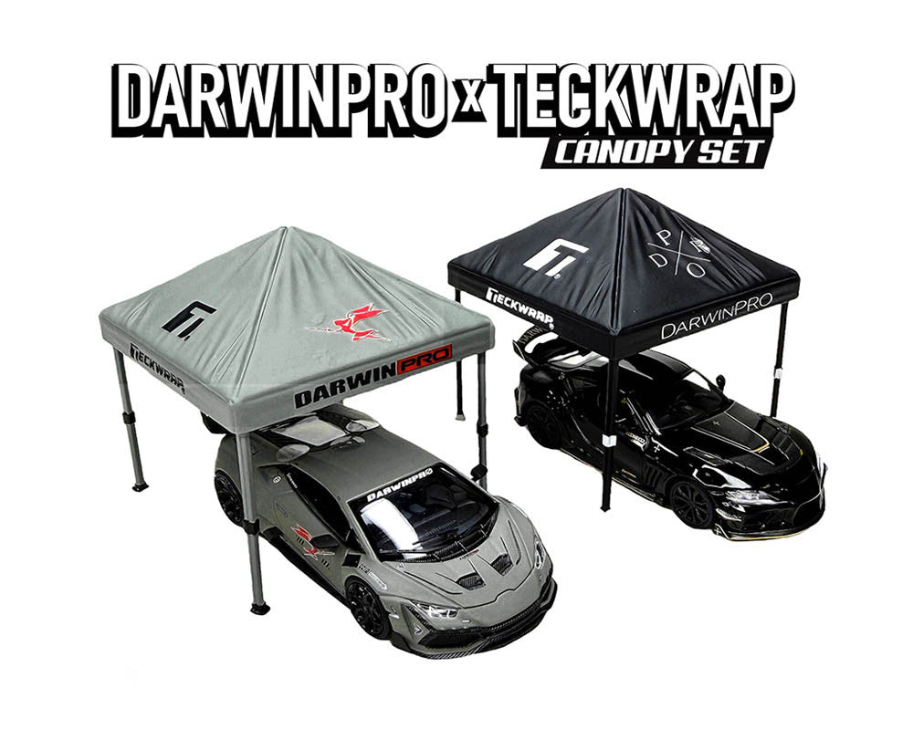 "DarwinPro x Teckwrap" Canopy 2 Piece Set Limited Edition for 1/64 Scale Models by American Diorama American Diorama