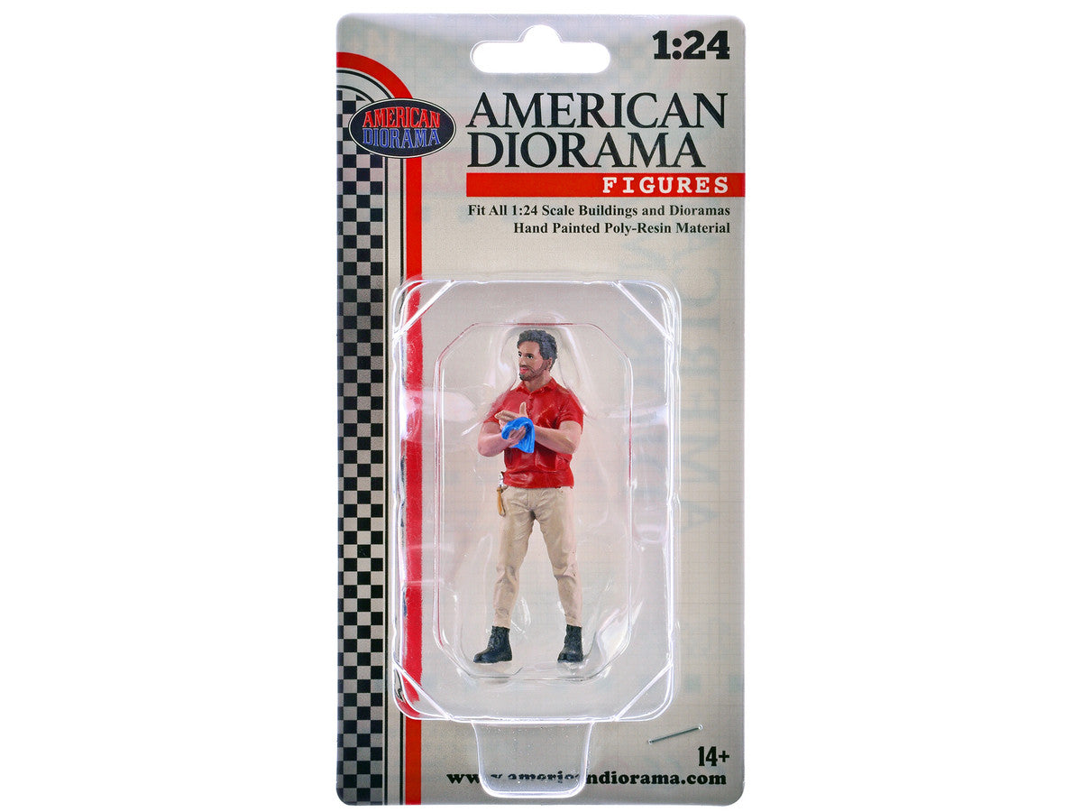 "Muscle Mechanics" Figure #2 for 1/24 Scale Models by American Diorama-3