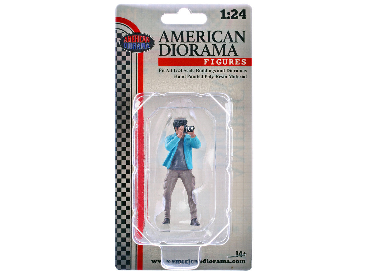 "Photographers" Figure #1 for 1/24 Scale Models by American Diorama American Diorama