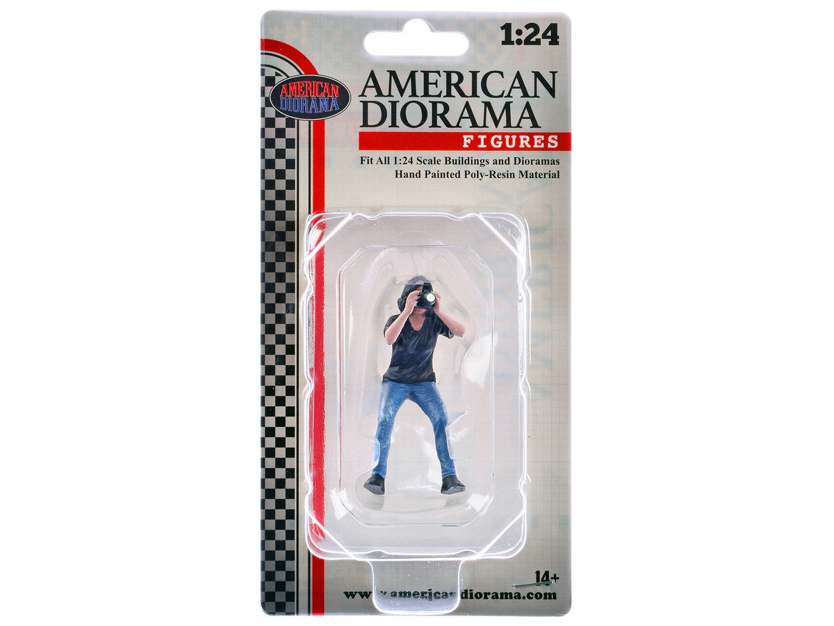 "Photographers" Figure #4 for 1/24 Scale Models by American Diorama American Diorama