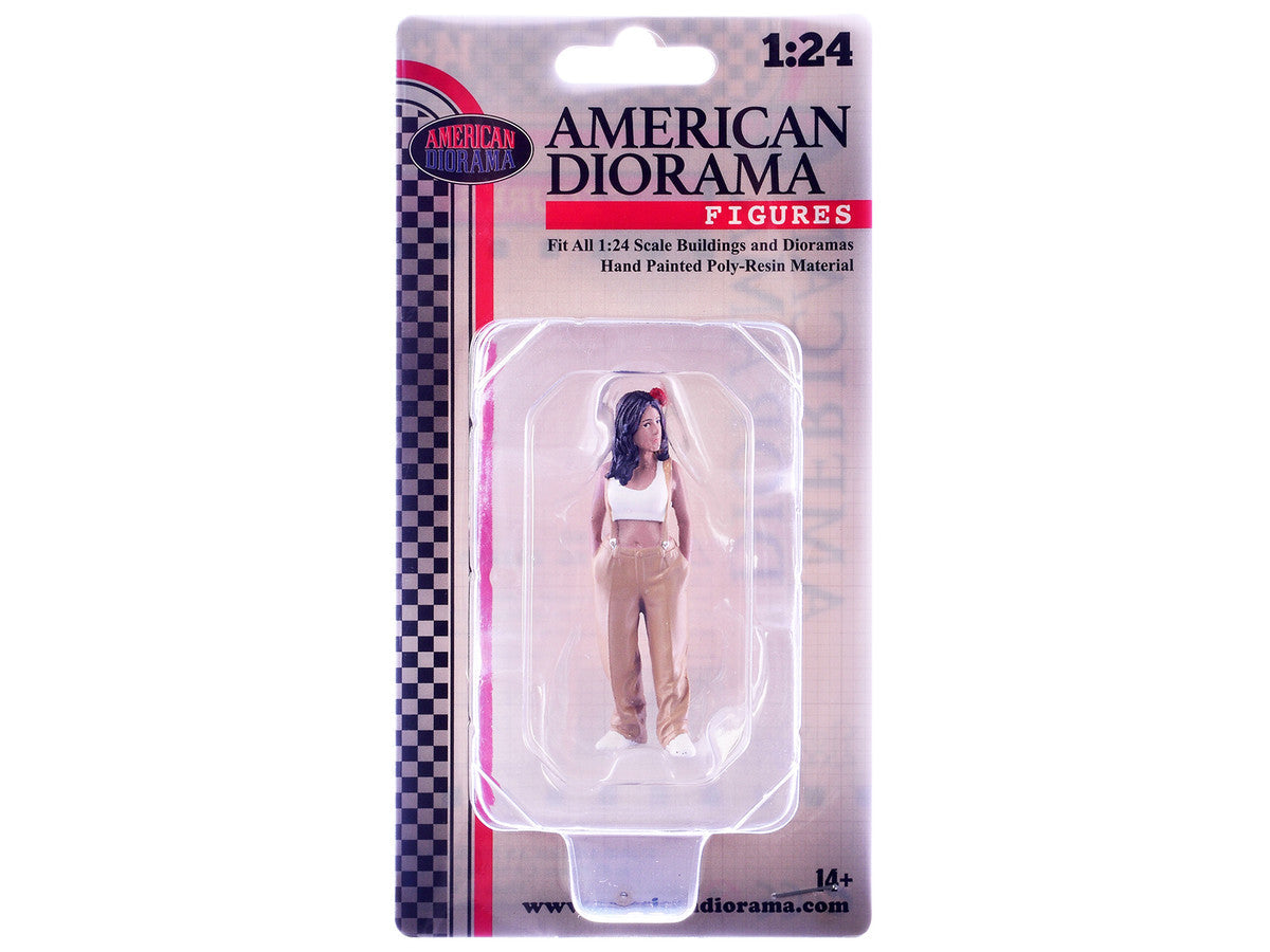 "Hanging Out 3" Figure #4 for 1/24 Scale Models by American Diorama American Diorama