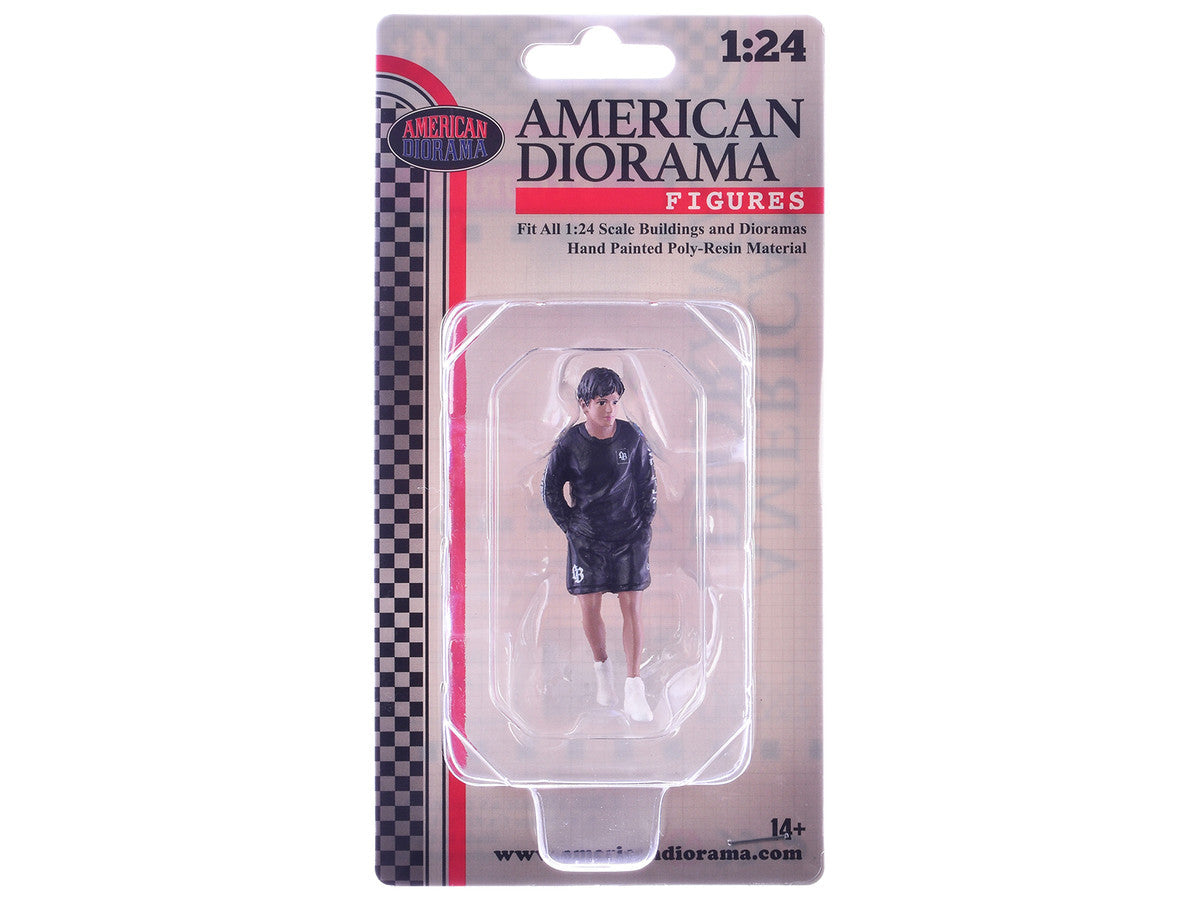 "LB Nation" Figure #5 for 1/24 Scale Models by American Diorama American Diorama