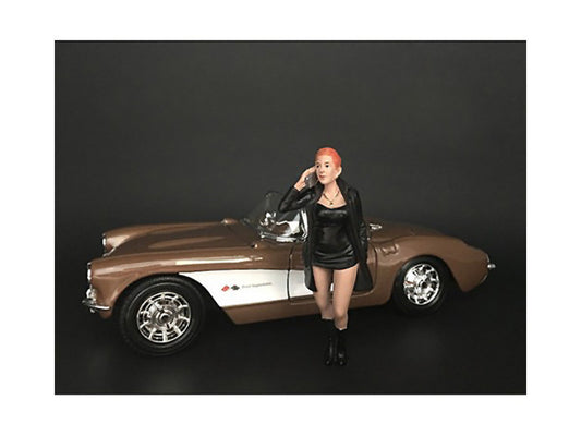 "Ladies Night" Gianna Figurine for 1/24 Scale Models by American Diorama-0
