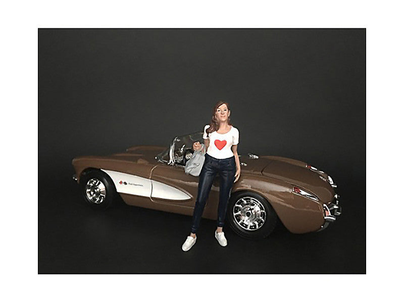 "Ladies Night" Elle Figurine for 1/24 Scale Models by American Diorama-0