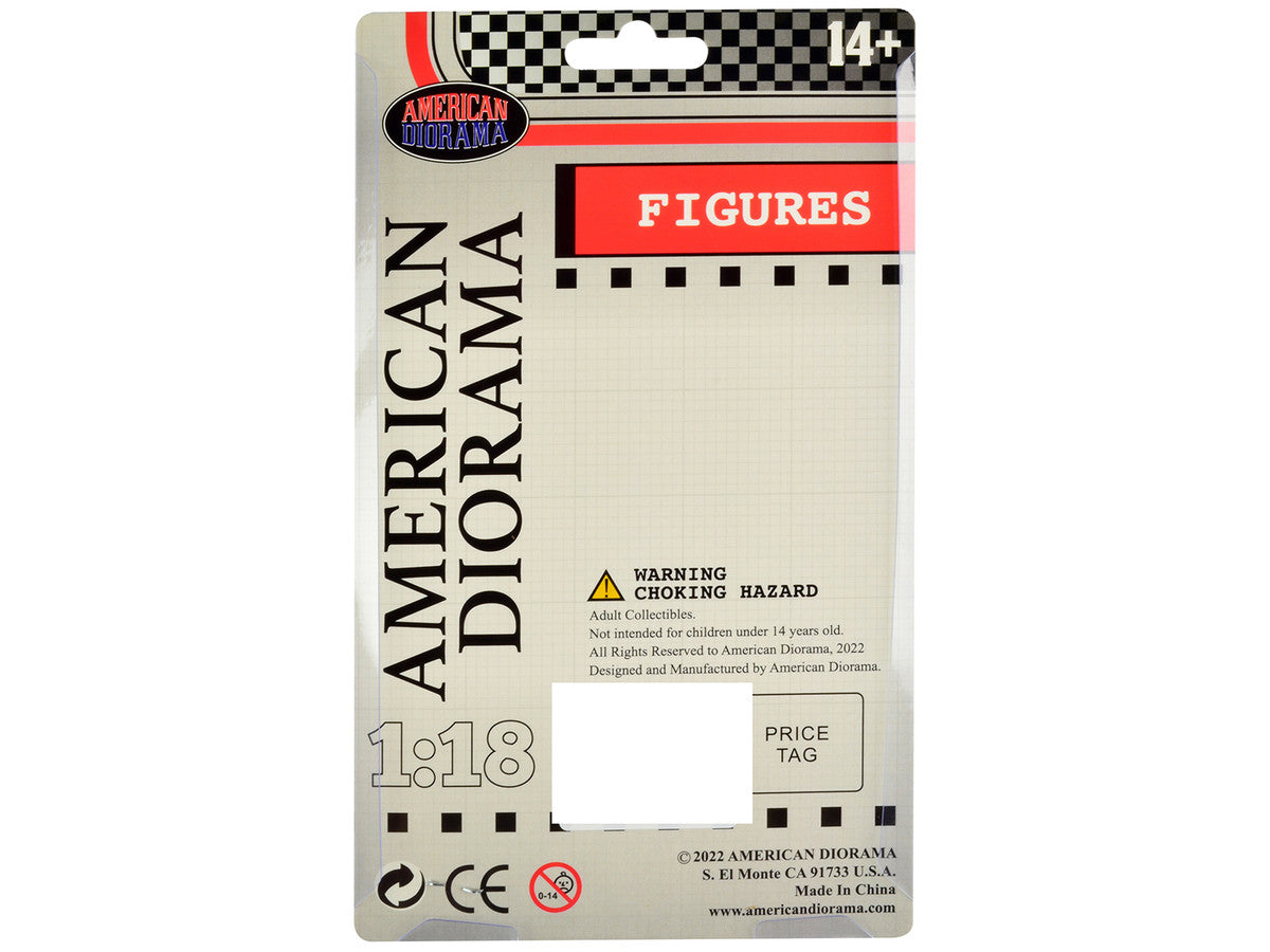 "Hanging Out 3" Figure #3 for 1/18 Scale Models by American Diorama American Diorama