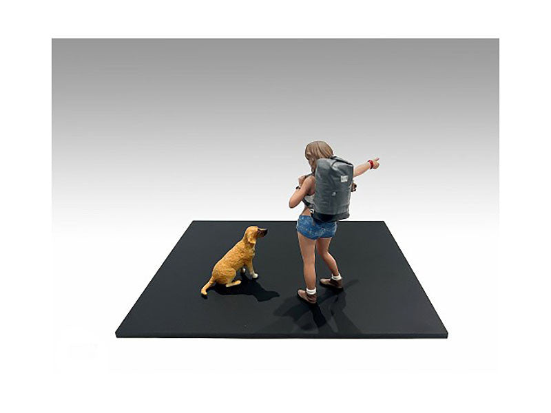 "Figure18 Series 1" Figure 705 Set of 2 pieces for 1/18 Scale Models by American Diorama American Diorama