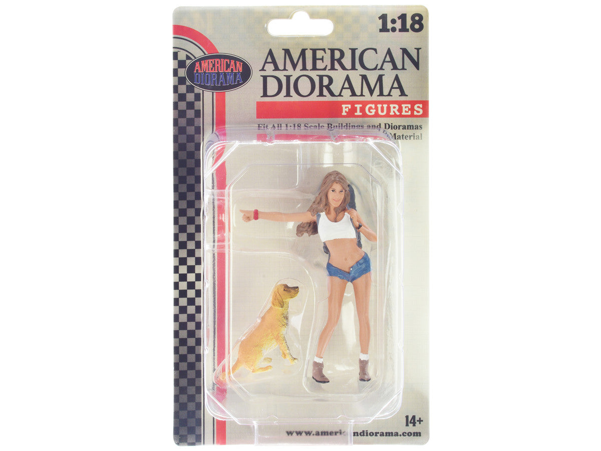 "Figure18 Series 1" Figure 705 Set of 2 pieces for 1/18 Scale Models by American Diorama American Diorama