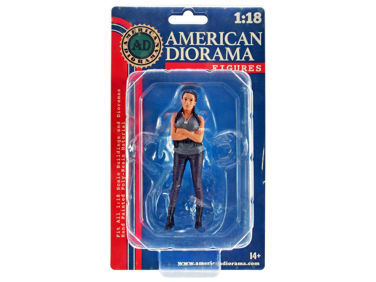 "Car Meet 3" Figure 7 for 1/18 Scale Models by American Diorama American Diorama