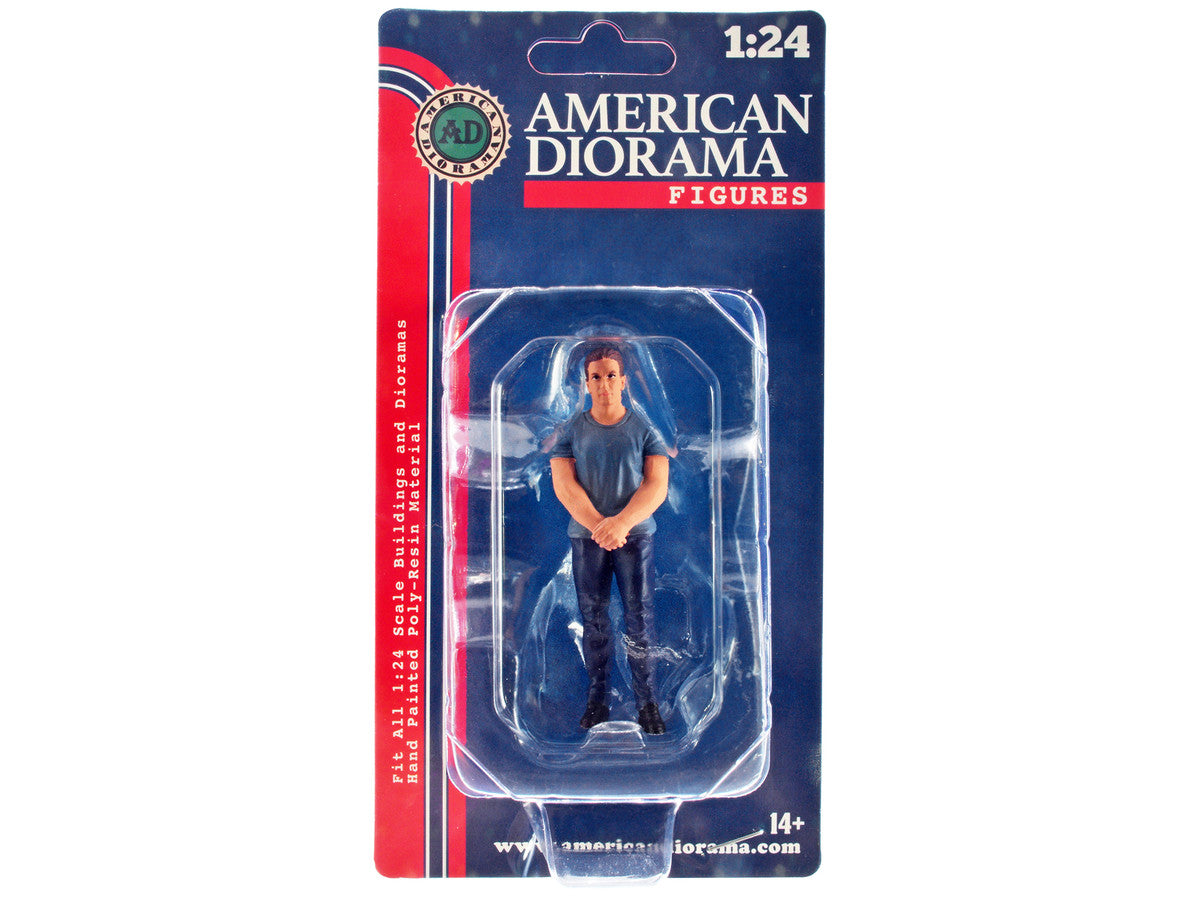 "Car Meet 3" Figurine 4 for 1/24 Scale Models by American Diorama American Diorama