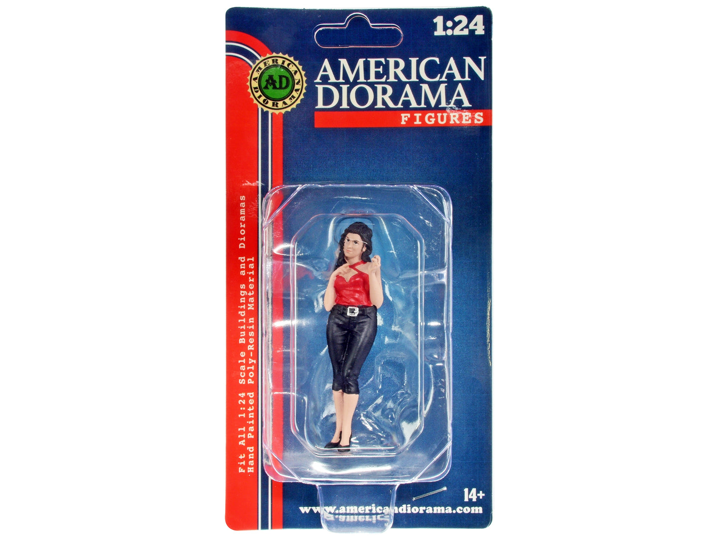 "Pin-Up Girls" Peggy Figure for 1/24 Scale Models by American Diorama