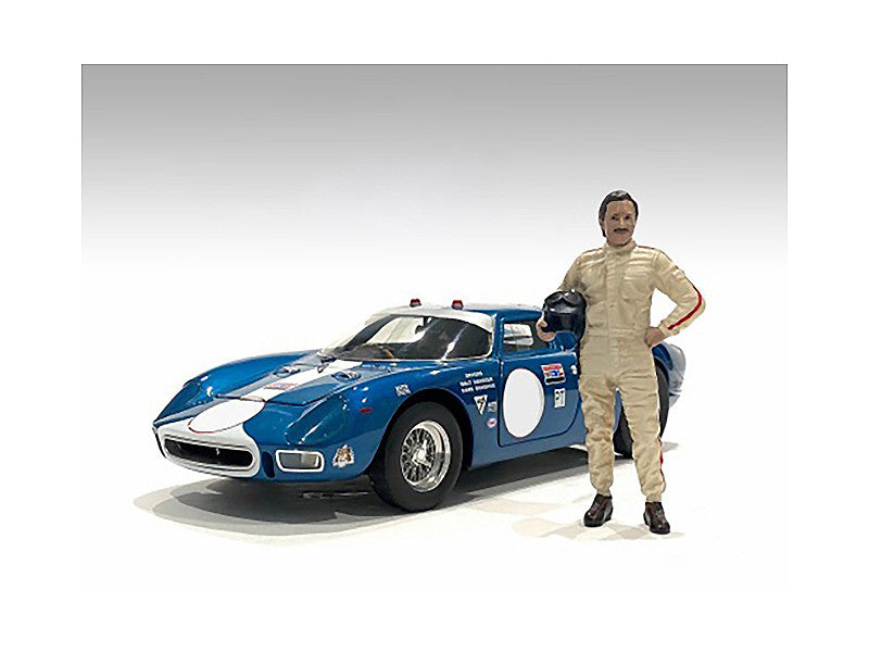 "Racing Legends" 60's Set of 2 Diecast Figures for 1/43 Scale Models by American Diorama American Diorama