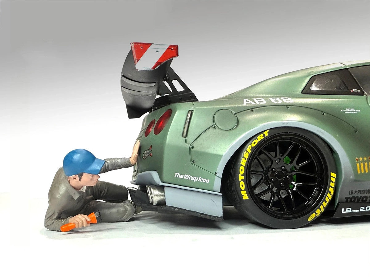 "Top Tuners" Figure #4 "Premium" Series for 1/24 Scale Models by American Diorama-0