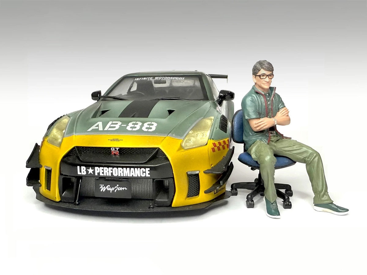"Top Tuners" Figure #1 "Premium" Series for 1/18 Scale Models by American Diorama American Diorama