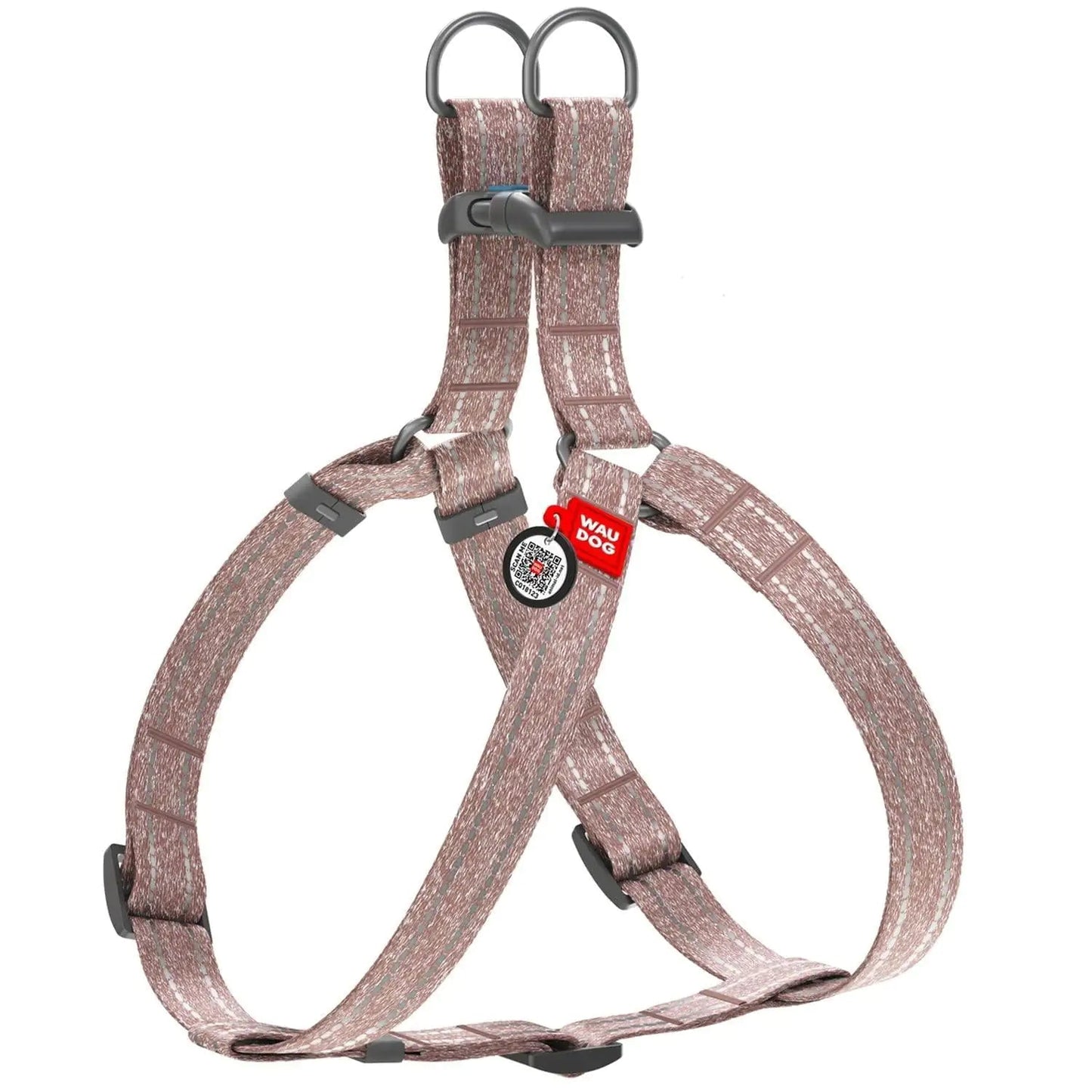 Brown Cotton Dog Harness Eco Friendly Adjustable for Large Dogs L Size 2735 in Best YouTube Store