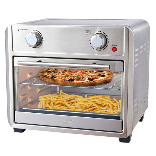 Brentwood 1700 Watt 24 Quart Convection Air Fryer Toaster Oven in Silver W2B