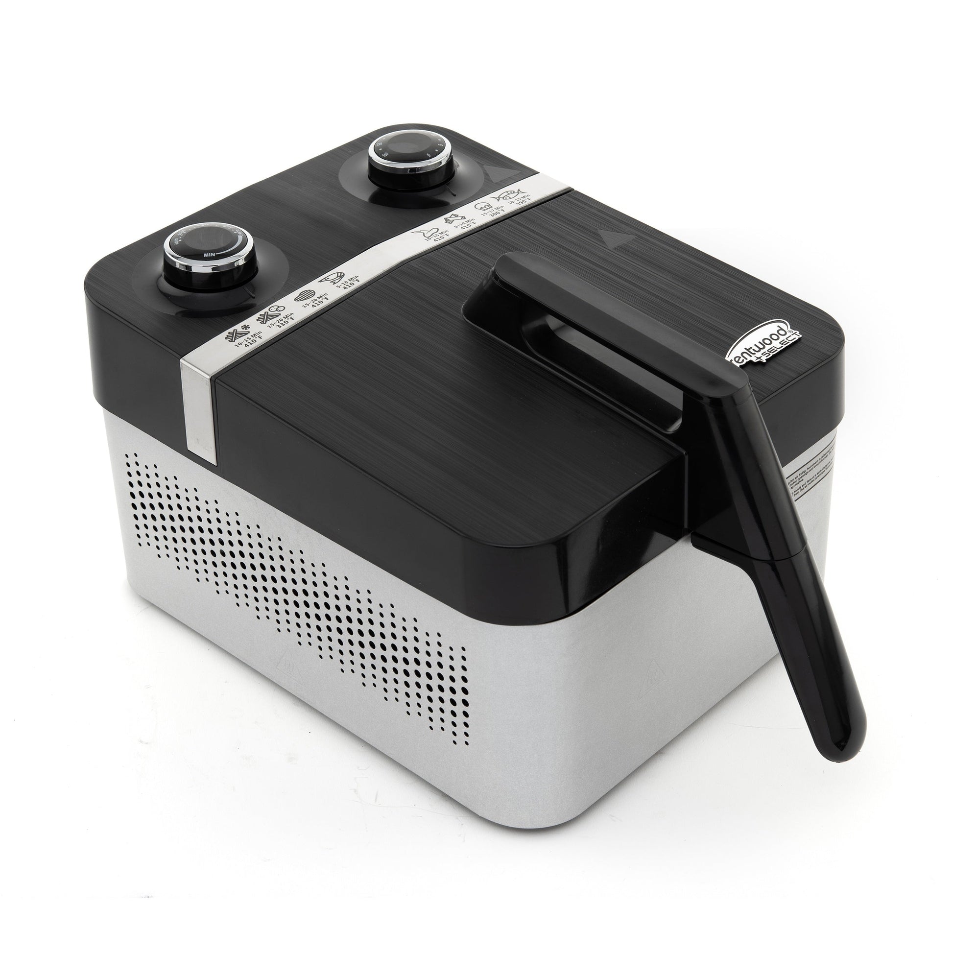 Brentwood Select 3.4 Quart Rapid Electric Air Fryer in Stainless Steel W2B