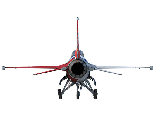 Lockheed F-16C Fighting Falcon Fighter Aircraft "301st FW 457th FS Spads 75th Anniversary" (2019) United States Air Force "Collector Series" 1/100 Diecast Model by Air Force 1 Air Force 1