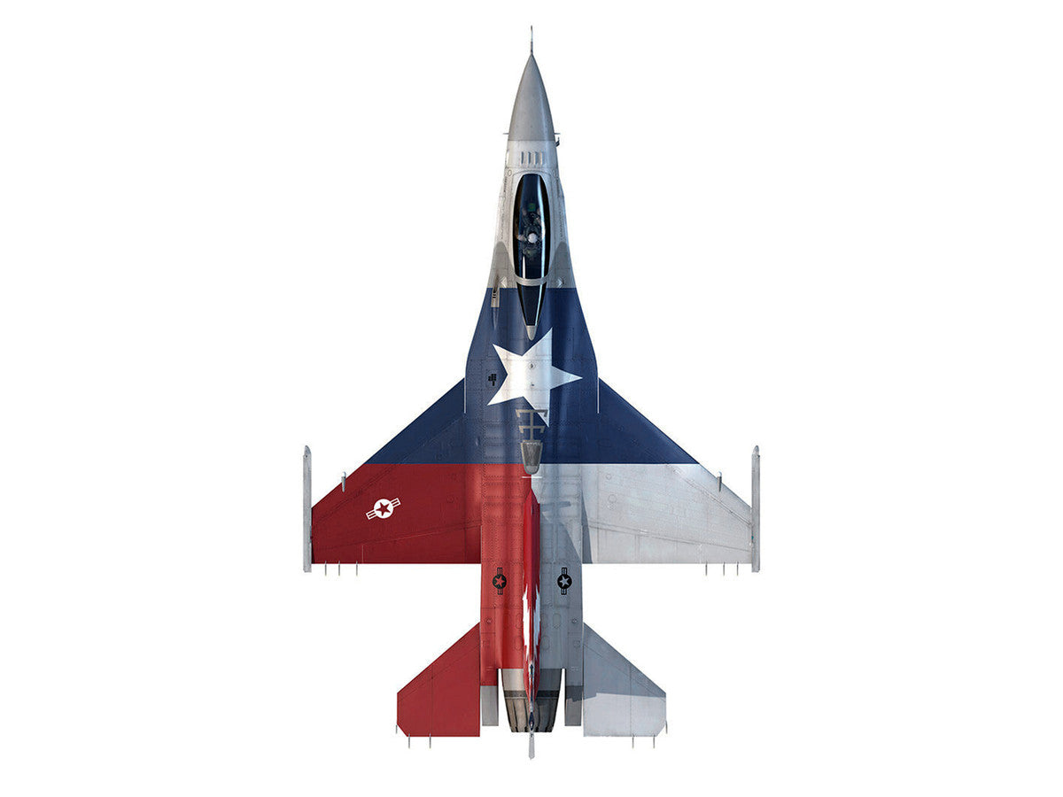 Lockheed F-16C Fighting Falcon Fighter Aircraft "301st FW 457th FS Spads 75th Anniversary" (2019) United States Air Force "Collector Series" 1/100 Diecast Model by Air Force 1 Air Force 1