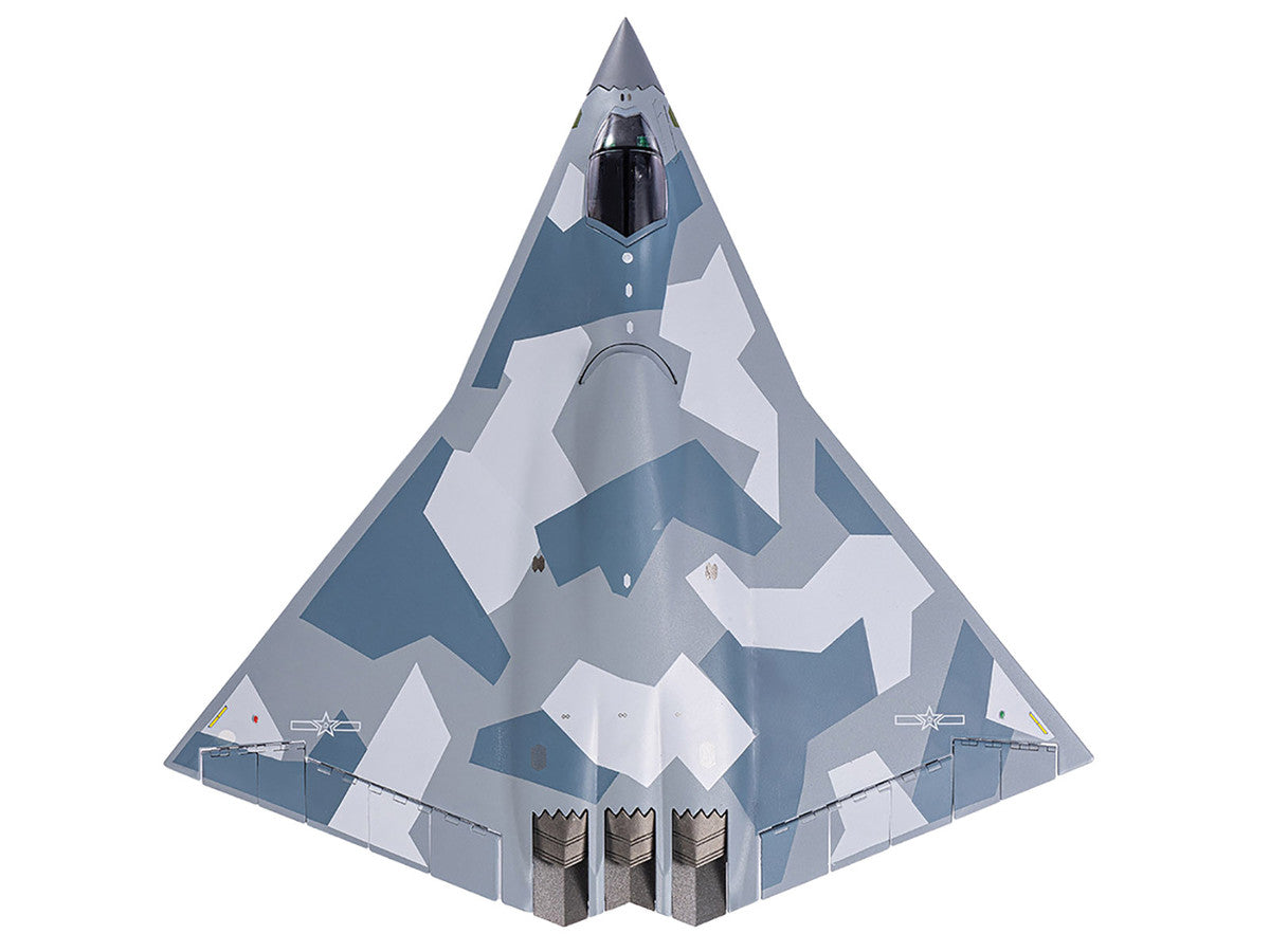 CAC J-36 Stealth Fighter Aircraft "Chinese Military" People’s Liberation Army Air Force 1/100 Diecast Model by Air Force 1-0