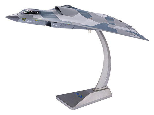 CAC J-36 Stealth Aircraft "People's Liberation Army Air Force" 1/72 Diecast Model by Air Force 1 Air Force 1