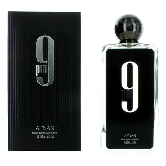 Afnan 9 pm 3.4 eau de parfum spray for men W2B