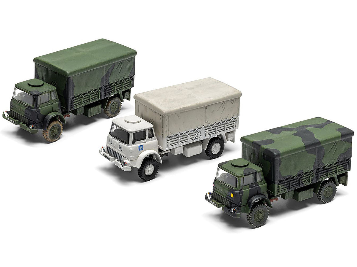 Level 1 Model Kit British Army 4-ton 4x4 GS Truck with 3 Scheme Options 1/76 Scale Plastic Model Kit by Airfix Airfix