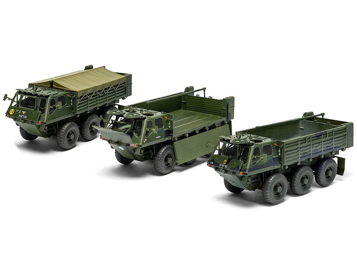 Level 3 Model Kit Alvis FV622 Stalwart Mk.2 Military Truck with 3 Scheme Options 1/35 Scale Plastic Model Kit by Airfix Airfix