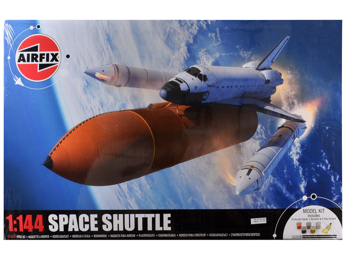Level 3 Model Kit NASA Discovery Space Shuttle Gift Set 1/144 Plastic Model Kit by Airfix Airfix