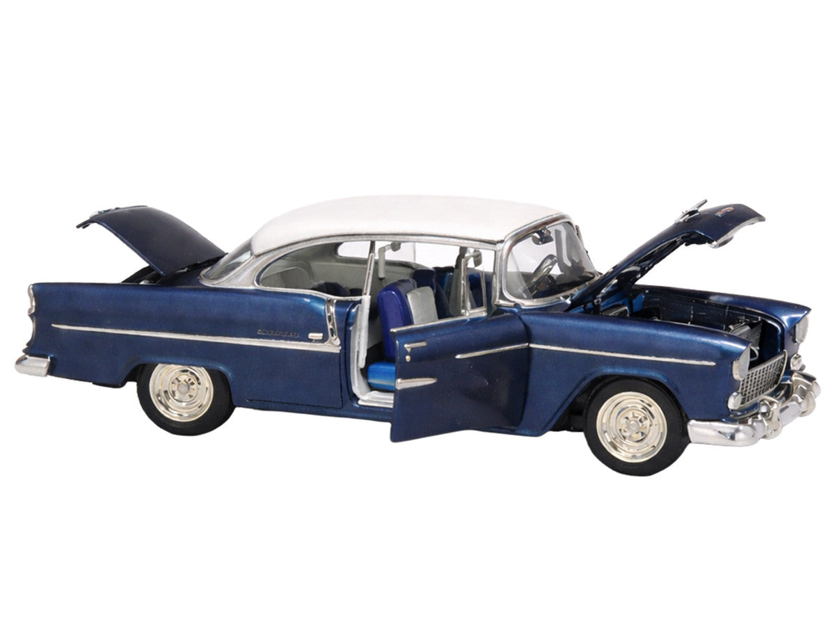 Skill 3 Model Kit 1955 Chevrolet Bel Air Hardtop "Route 66" 1/25 Scale Model by Atlantis-1
