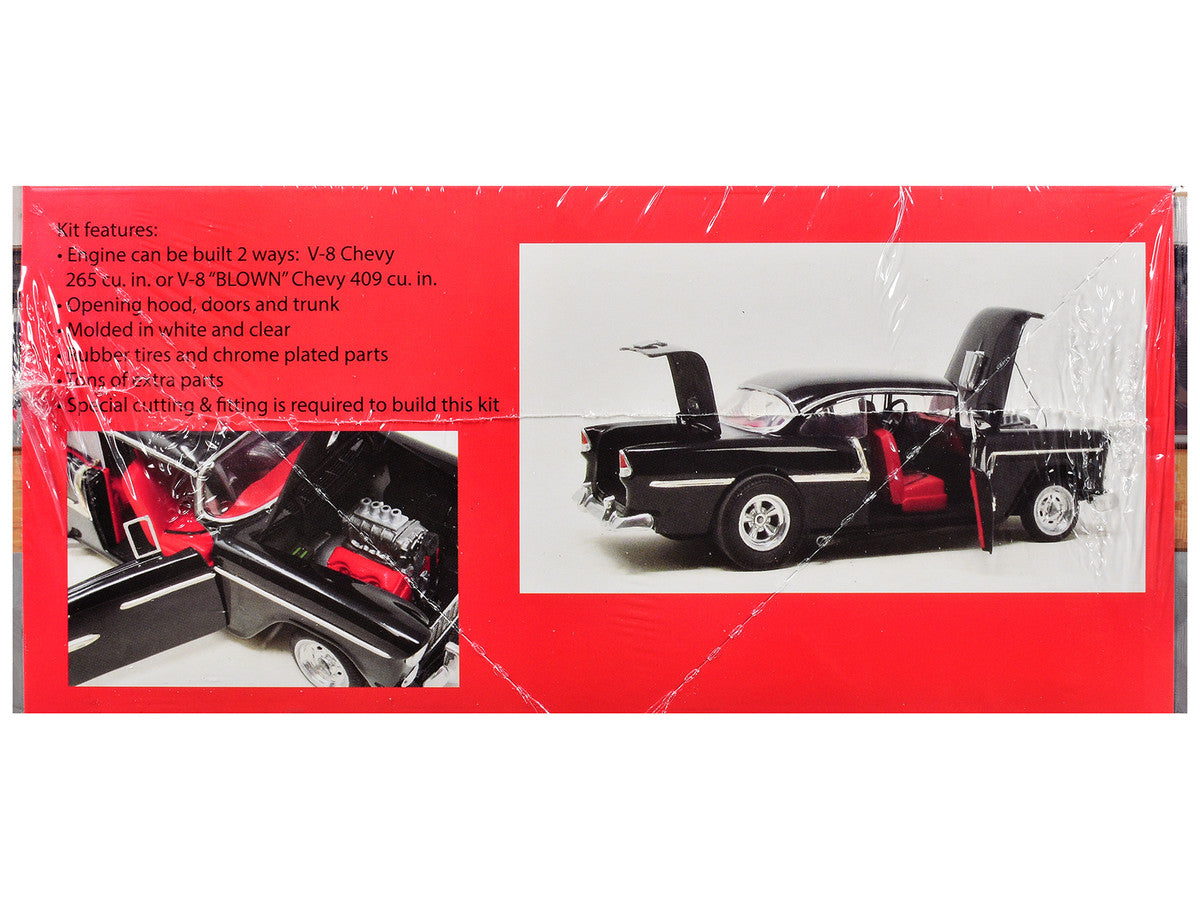 Skill 3 Model Kit 1955 Chevrolet Custom Street Rod "X-Parts Garage" 1/25 Scale Model by Atlantis Atlantis