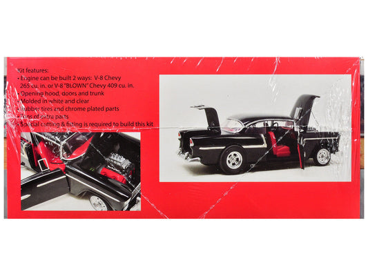 Skill 3 Model Kit 1955 Chevrolet Custom Street Rod "X-Parts Garage" 1/25 Scale Model by Atlantis Atlantis