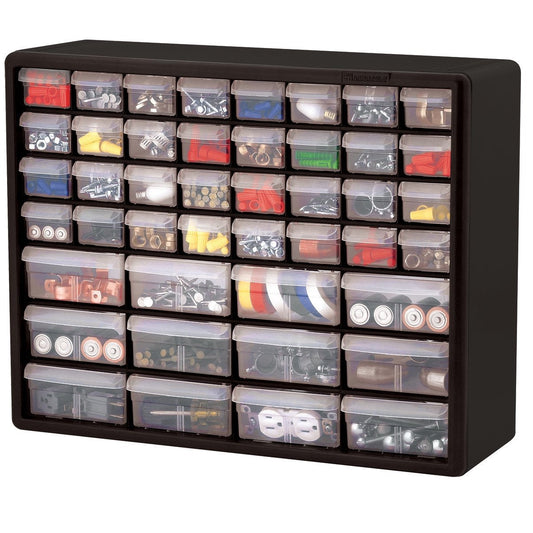 Hardware Craft Fishing Garage Storage Cabinet in Black with Drawers-1