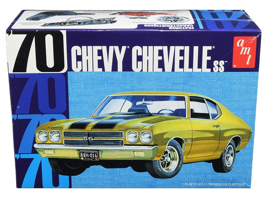 Skill 2 Model Kit 1970 Chevrolet Chevelle SS 1/25 Scale Model by AMT W2B