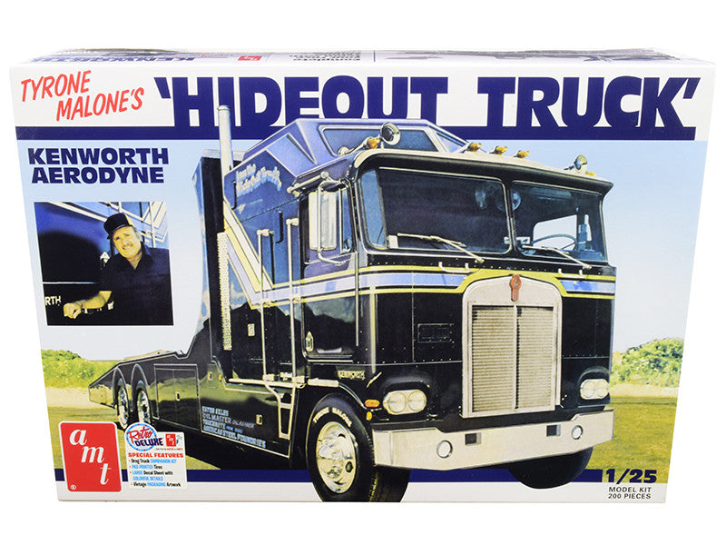 Skill 3 Model Kit Tyrone Malone's Kenworth Aerodyne "Hideout Truck" 1/25 Scale Model by AMT-0